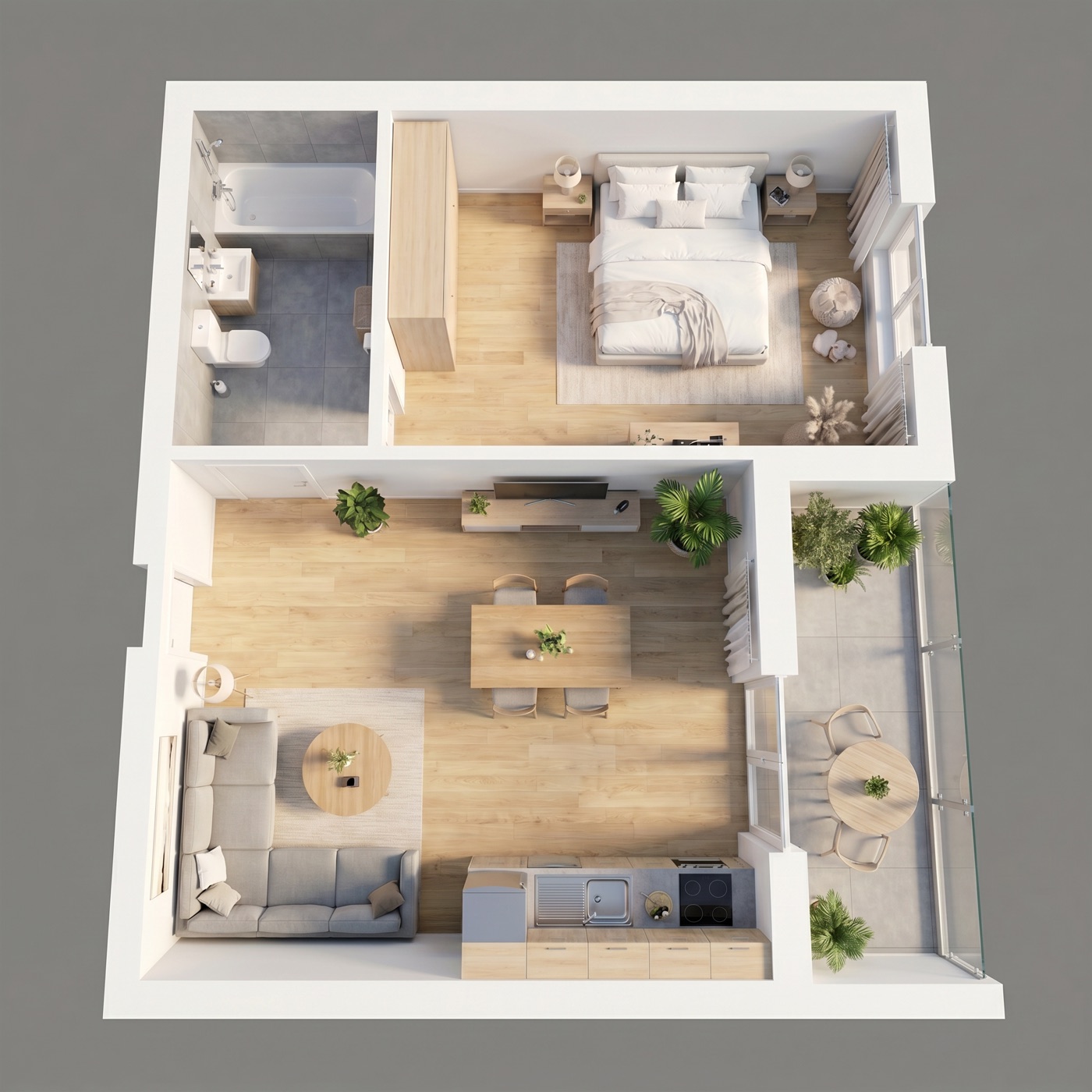 Plan apartament — MTZ Nord Residence, Ap. 22