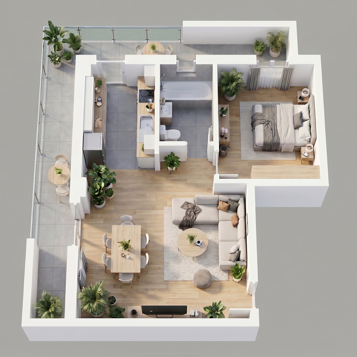 Plan apartament — MTZ Nord Residence, Ap. 9
