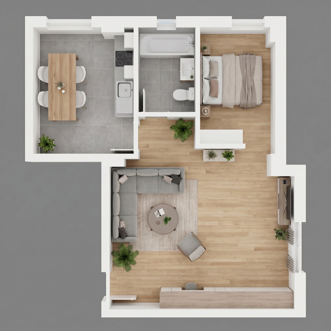 Plan apartament — MTZ Nord Residence, Ap. 2