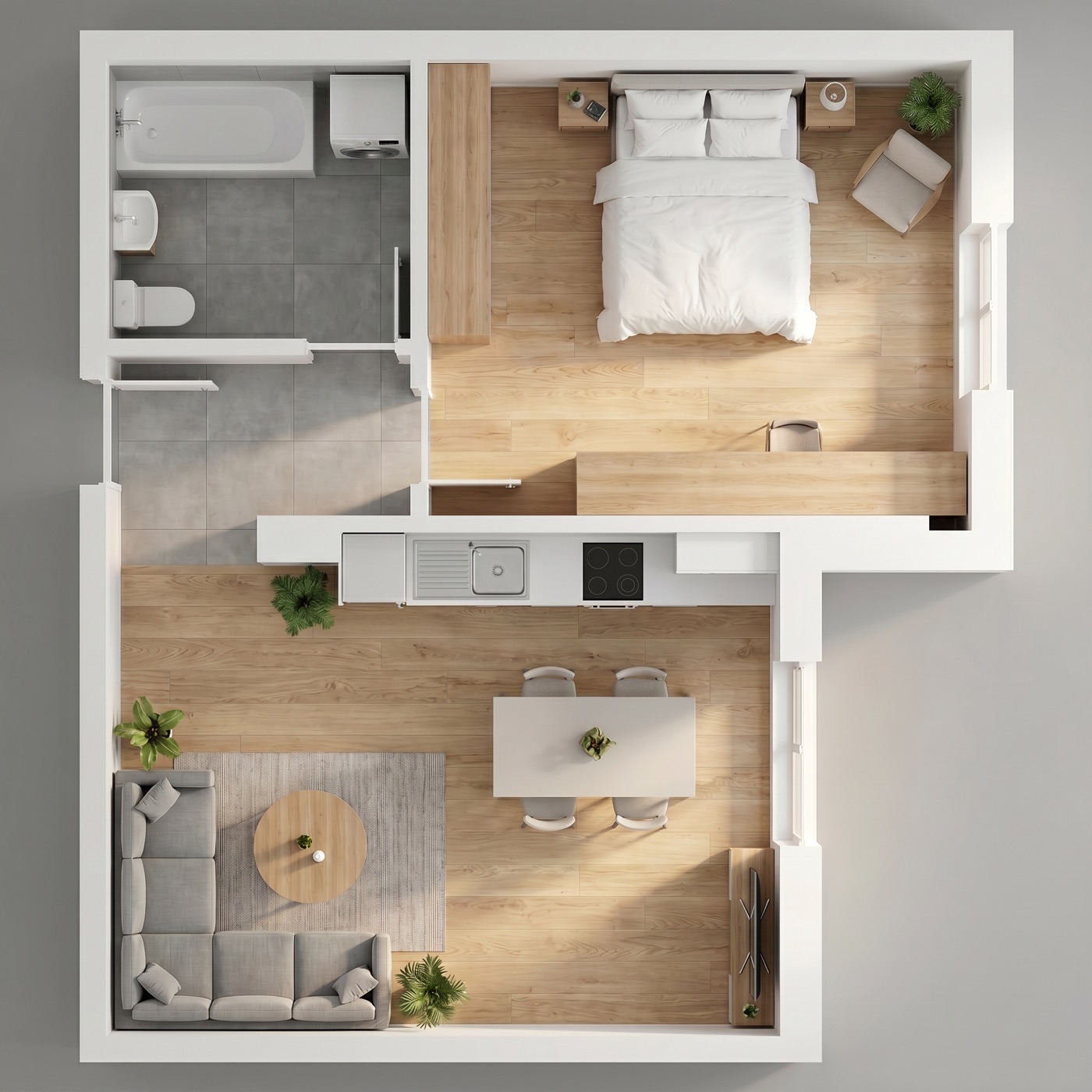 Plan apartament — MTZ Nord Residence, Ap. 4