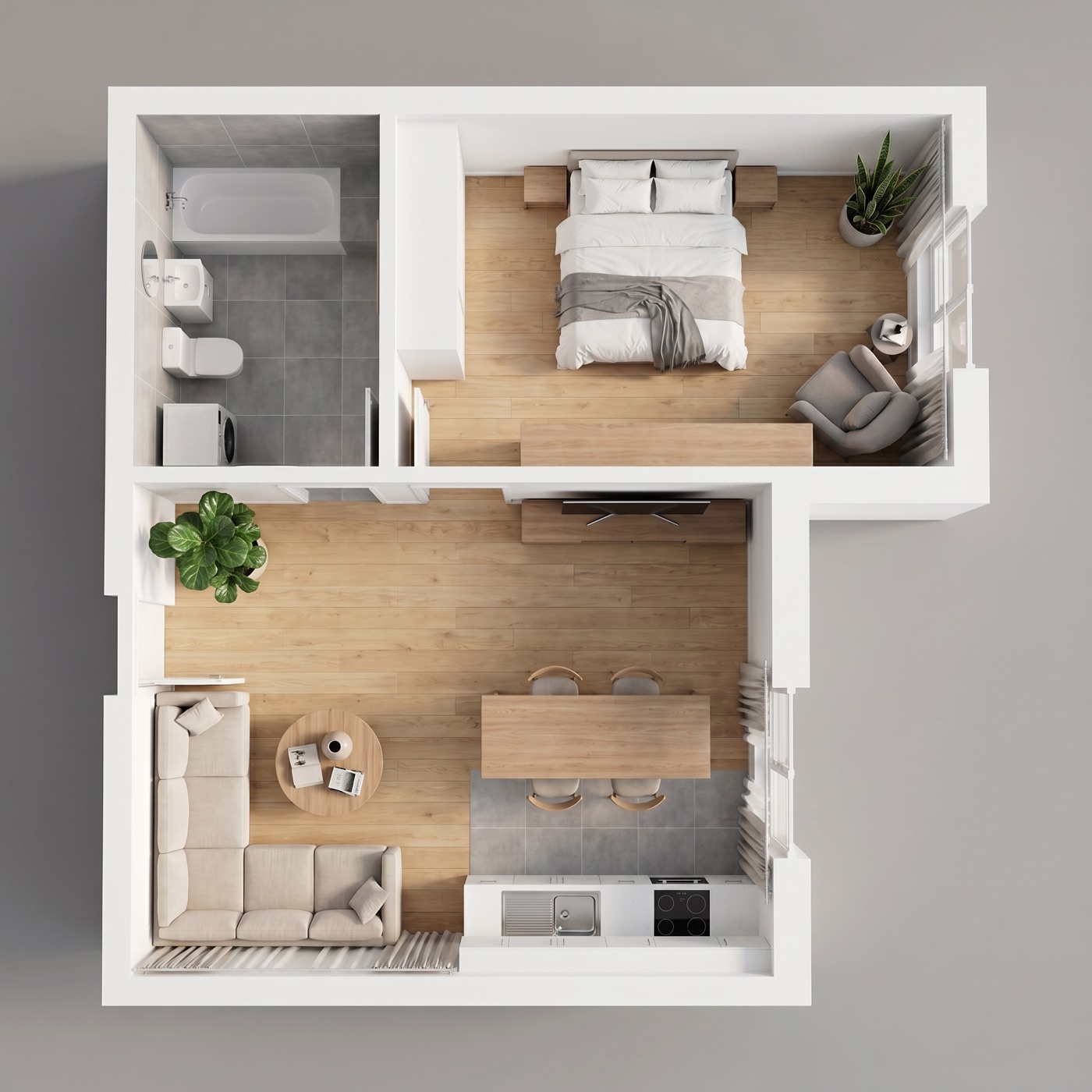 Plan apartament — MTZ Nord Residence, Ap. 6