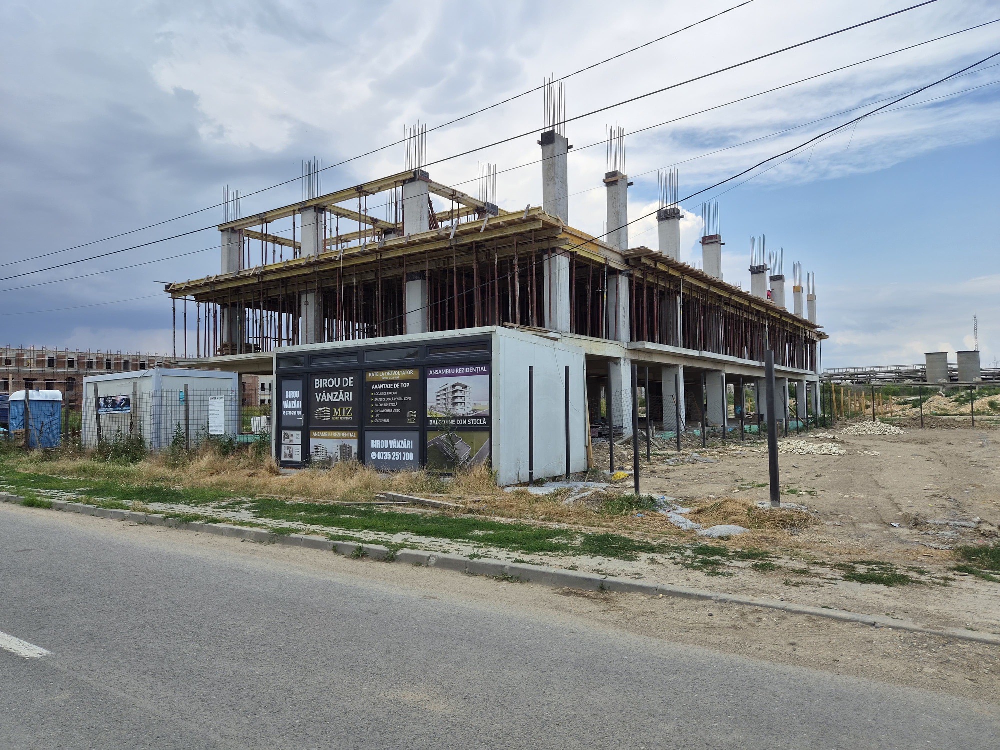 MTZ Nord Residence — șantier, iulie 2026